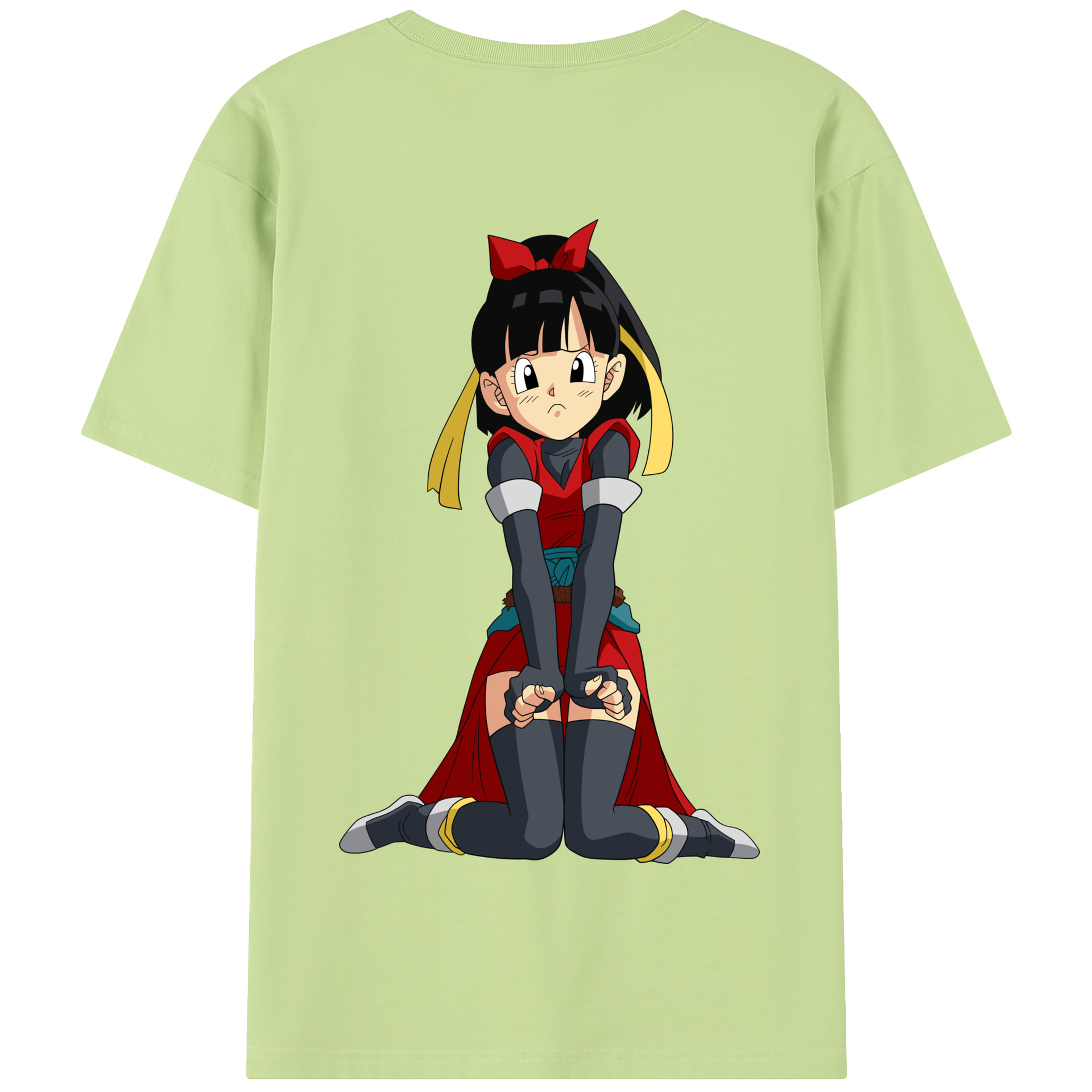 （画像用） ドラゴンボール パン DRAGON BALL Pan 綿100％半袖Tシャツ（背面プリント）